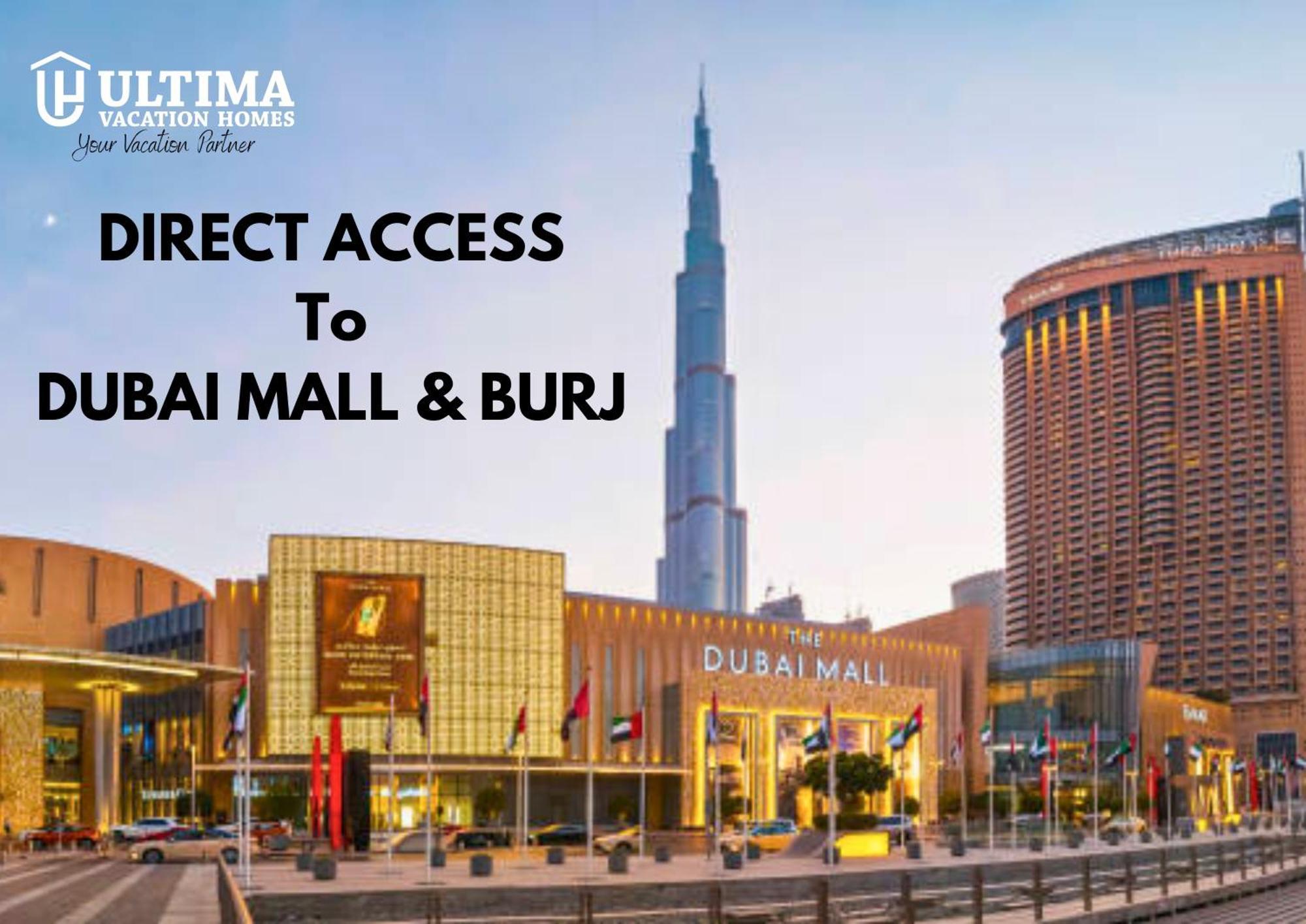 Elegant Apartment With Direct Access To Dubai Mall Ngoại thất bức ảnh