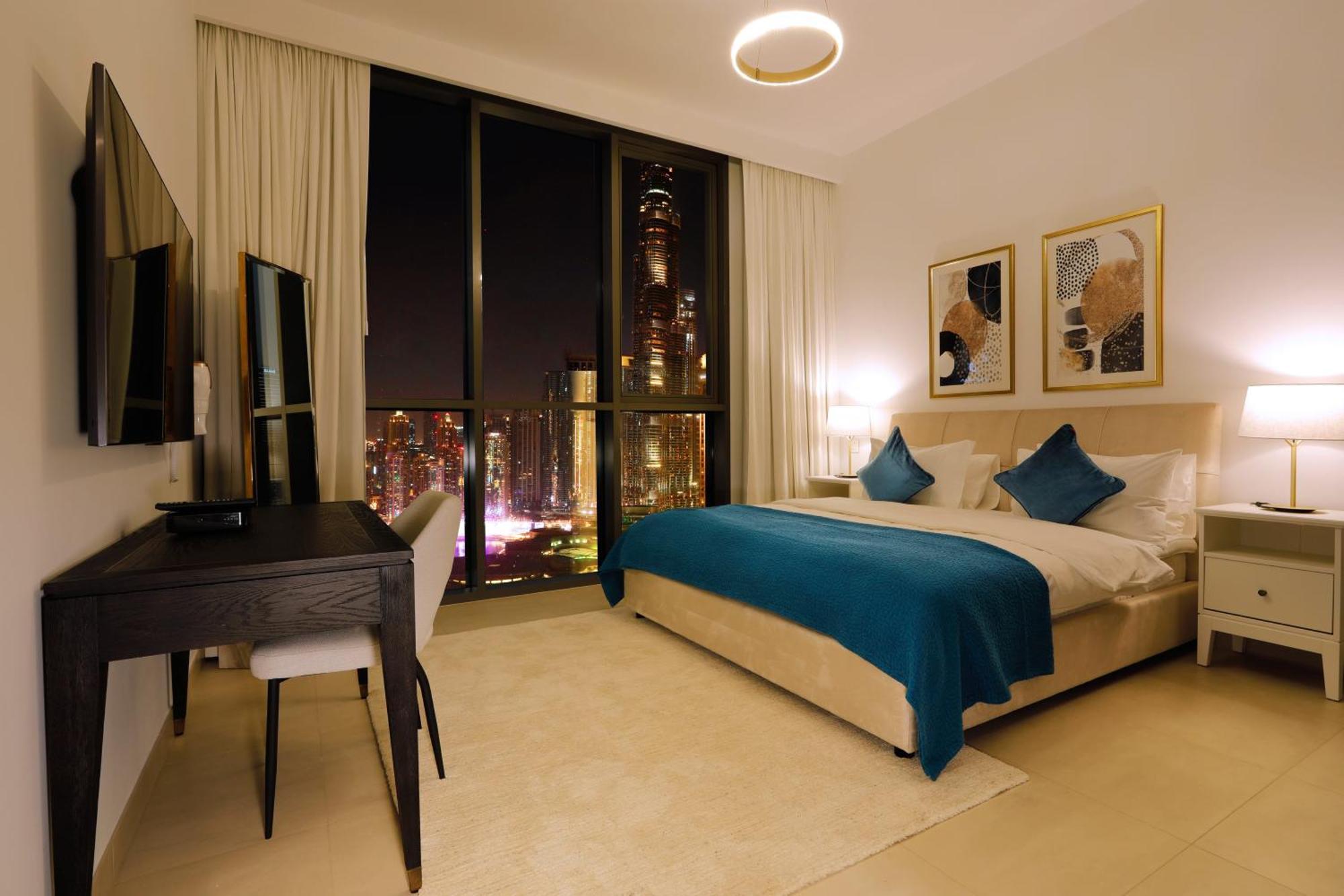 Elegant Apartment With Direct Access To Dubai Mall Ngoại thất bức ảnh
